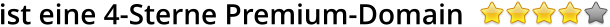 ist eine 4-Sterne Premium-Domain